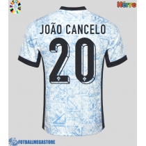 Fotballdrakt Herre Portugal Joao Cancelo #20 Bortedrakt EM 2024 Kortermet